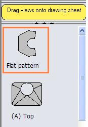 Creating a drawing: As with any Solidworks part, a drawing may be produced by selecting File, Create drawing from Part/Assembly or Choose from the standard toolbar When a drawing is