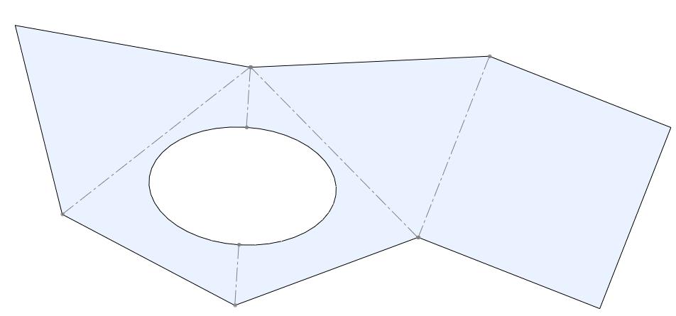 Sheet thickness: Bend radius: Gap size: 0.1mm 0.