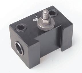 9060 #0 KNURLING, FACING AND TURNING HOLDER #D BORING AND FACING HOLDER Precision ground bore and split clamping design to accommodate excellent clamping pressure and the ability to adjust