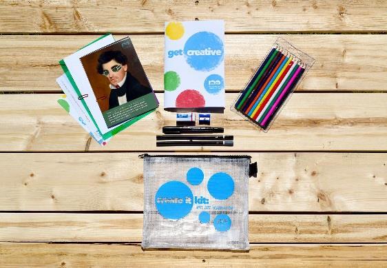 What s in a Create It Kit? The materials in the kits help children discover their inner artist and connect with the museum s collection in countless ways.