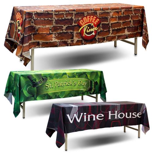 Tablecloth and table Runner Give your booth a professional look, a best way to cover any