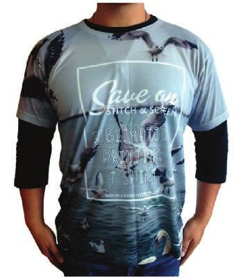 All-Over Full-color T-shirt Printing - Suitable to print on : American Apparel sublimation T, Gildan proformance t-shirt or 100% polyester t-shirt/tank top (fabric subject to test print and approval)