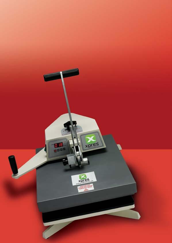 Heat Presses Feel the heat As the device that applies transfers to clothing and giftware, the heat press is the most important part of any digital