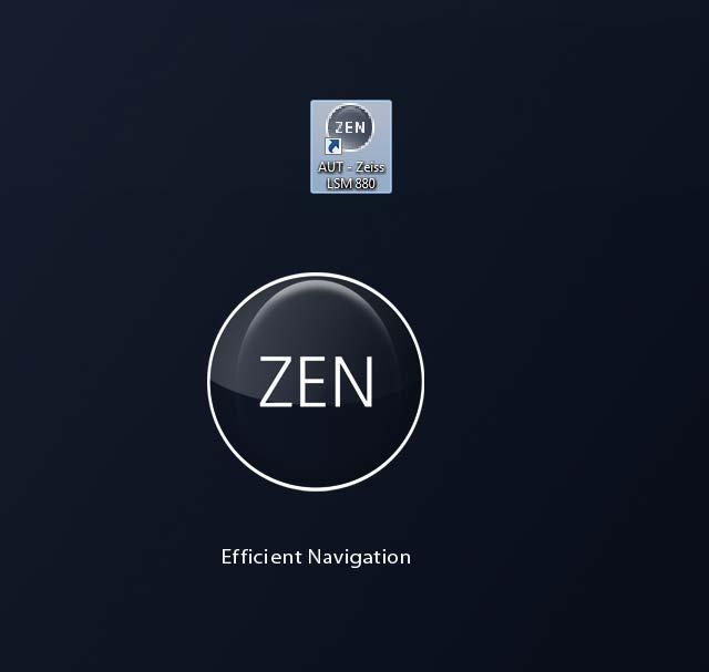 The idea elan tracking and billing software will initialize after clicking on the Zen icon.