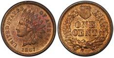 This would further account for the low supply of survivors and higher prices of the 1867 Indian Head cent issue today.