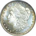 Crisp white luster and a solid strike.............. #203937 $649.00 1885-S. PCGS. MS-64+. Blast white and a great strike. Compares favorably with most MS-65 coins we see!...... #137902 $850.00 1886.