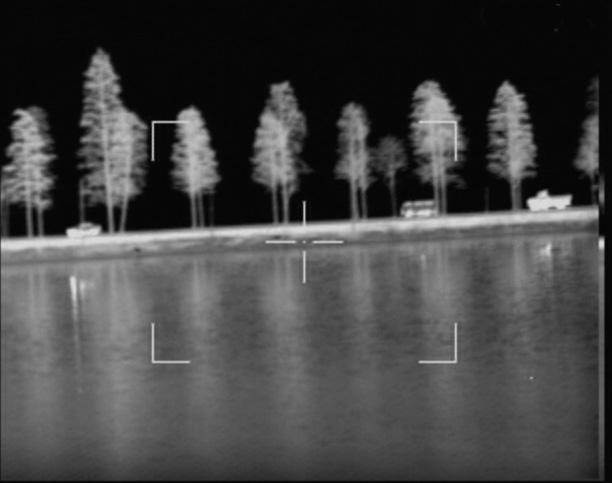 Detection distance Characteristics of cameras Compared with ordinary camera, the thermal imaging