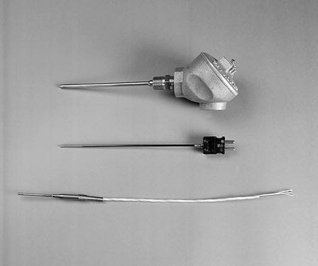 Tu-Pak Thermocouple Assemblies TuPak Sheath Material Limitations Recommended Limit Materials Melting Maximum Recommended Continuous Point, ºF/ºC in Air, ºF/ºC Operating Maximum Atmosphere Temp.