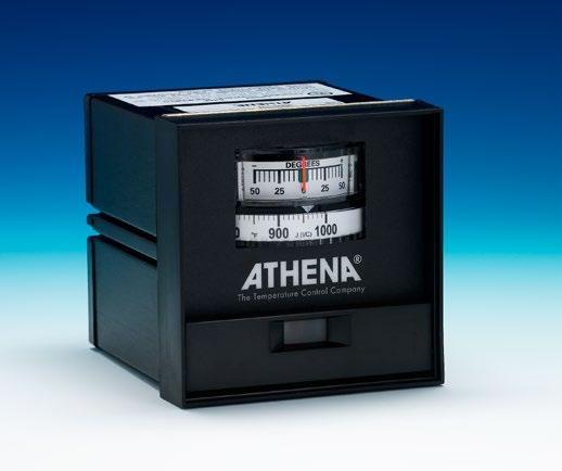 Analog Series 2000 Full Feature Temperature Controllers The Athena 2000 is a 1/4 DIN panel mounted, full featured, metal case enclosed controller that can be used for accurate proportional control of