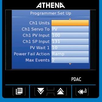 - The Athena PDAC is a ¼ DIN panel-mounted digital recorder that offers four high-accuracy universal inputs for data recording.