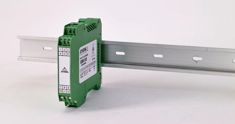 Model F1C (Single-Zone) and F3C (Tri-Zone) DIN Rail Universal Temperature/Process Controls The Athena F1C and F3C are DIN rail mounted, autotuning controls that can be used for precise control of
