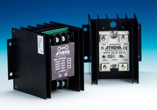 Solid-State Contactors Series ZC and PC The Athena ZC and PC contactors are available as zero voltage switched (ZC) and phase angle-fired (PC) contactors that can be used for control of resistive