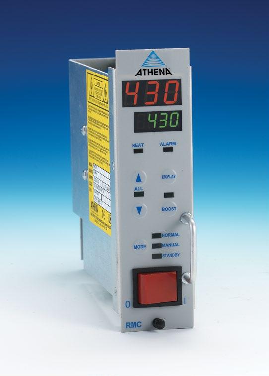 Series RMC Athena s Series RMC Modular Hot Runner controller is a microprocessor-based, single-zone temperature controller specifically designed for runnerless molding applications.