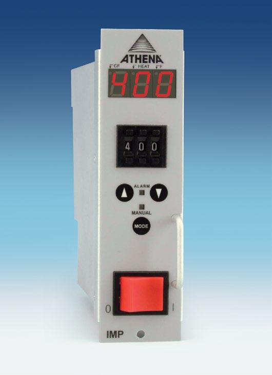 Series IMP (A New Look) Athena s Series IMP Modular Hot Runner controller is a microprocessor-based, single-zone temperature controller specifically designed for runnerless molding applications.