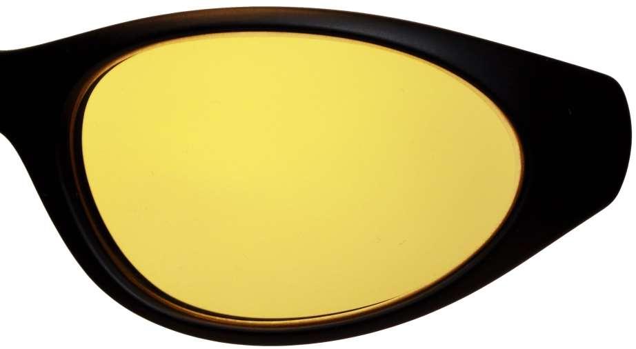 Lightly tinted lens that most people experience as comfortable and relaxing.