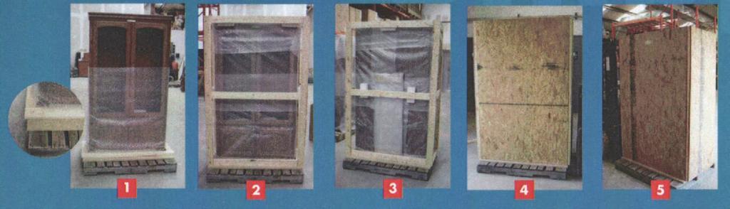 Shipping 1)Secured to pallet. 2) Bubble wrapped. 3) 2 x 4 frame constructed. 4) Wrapped in OSB board. 5)Sent commercial freight.