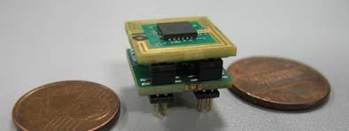 Sensor functionalities Third layer low power microcontroller Top layer