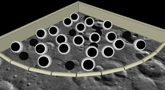 o Each crater near the starting areas contains five titanium