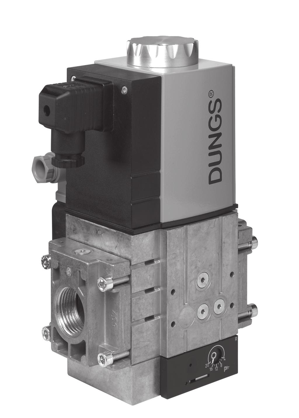 GasMultiBloc Combined servo pressure regulator and safety shut-off valves MBC-... 1000/60(L) MBC-... 500/60(L) MBC-.