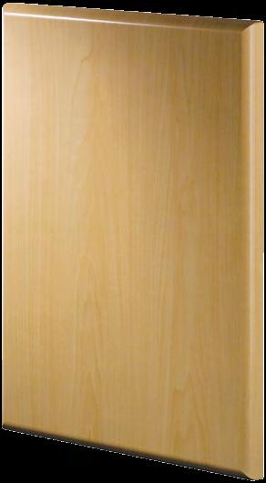 All visible MDF core on mullions is painted black, almond or white at an additional cost. Double panel doors are made with equal panels at no additional charge.