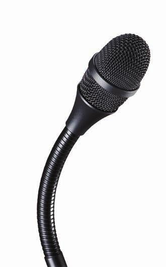 Console Microphone AT808G Subcardioid Dynamic Console Microphone subcardioid Designed for use as a quality talk-back microphone Dependable performance for entertainment, commercial and industrial