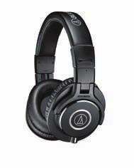 Monitor Headphones ATH-M50x Professional Monitor Headphones - Black or White available ATH-M40x Professional Monitor Headphones This is the most critically acclaimed model in the M-Series line,