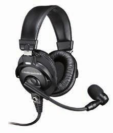 Broadcast Headsets BPHS2S BPHS1 BPHS2S (with unterminated cable BPHS2S-UT) Single-Ear Broadcast Headset with dynamic microphone hypercardioid BPHS1 Broadcast Stereo Headset with dynamic microphone