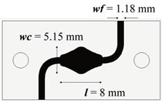 746 D. N. ABANG ZAIDEL, S. K. A. RAHIM, N. SEMAN, ET AL., MOUNTAIN-SHAPED COUPLER FOR ULTRA WIDEBAND of the proposed coupler compared to the other couplers mentioned above.