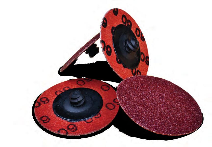 These discs are widely used in many industries including aerospace, fabrication, foundry, and automotive, for grinding or blending and finishing.