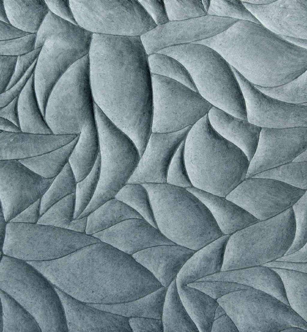 ZIVA LEAVES Beautiful carved and hand-finished stone tiles inspired by nature and brought to life by craftsman using both traditional and modern techniques.