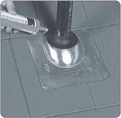 Depending on the type of vent used, Hip & Ridge Seal may not be applicable. Ridge Caps can be used on the Hip or Ridge. Hip Caps should be used only on the Hip of the roof.