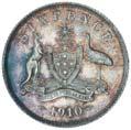 (6) $450 547 George VI, 1942S. Choice uncirculated. In a slab by PCGS as MS64.