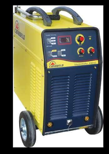 STICKWELDER Heavy Industrial STICKWELDER 5001 Canaweld Stickwelder machines are equipped with highest advanced components and the latest soft switch IGBT technology.