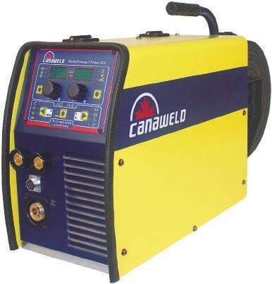 Its compact size allows for a small footprint on the shop floor, and the multi process eliminates multiple welders required for various welding processes.