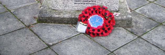 Sunday, which included the laying of a wreath by the Chairman of the Parish Council and others on the war memorial.