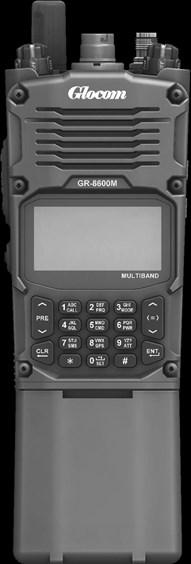 General specifications GR-8600M Multiband handheld radio Frequency Range 30~512MHz NB:VHF 30~225MHz, UHF 225~512MHz SATCOM:Rx 243~270MHz, Tx 291~318MHz WB:225~450MHz Channel Spacing/BW NB:8.33, 12.