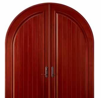 Arched Most Springline doors are available in an extensive variety of sizes, including industry-standard widths of 3'0" & 3'6" and heights of
