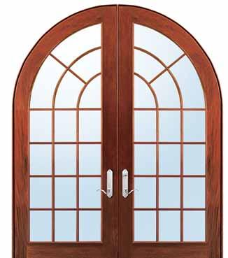 Arched Most Springline doors are available in an extensive variety of sizes, including industry-standard widths of 3'0" & 3'6" and heights of 6'8" &