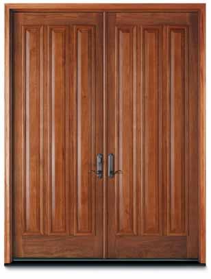 Rectangular Most Straightline doors are available in an extensive variety of sizes, including industry-standard widths of 3'0" & 3'6" and heights of 6'8" &