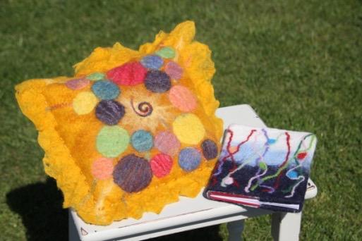 Clare Kiely felt making workshops Taster felting day Saturday 28th January Morning session 10:30-12:45 PM Afternoon session: 1:15-3:30 PM Have you always wanted to try felt