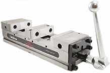 with -degree wedge & ground finish hemisphere and milled socket Precision ground on vise side allowing side mounting or multiple vise setup Versatile mounting options with its four bolt flanges on