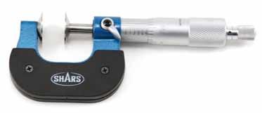 00mm 0-7 87.9 -.000 0-0. -.000 0-08.9 Electronic Disc Micrometer Chrome plated frame Locking lever Graduation:.0000"/.00mm Double measuring forces Range 0-"/0-mm -"/-0 -"/0-7 Accuracy ±0.00008"/±0.