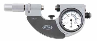 0.00 0.00.00 Dial Snap Gage Accepts all AGD dial group Anvil retracting range: /" Carbide measuring faces Large numbers of same sized workpieces can be measured within tolerance limits
