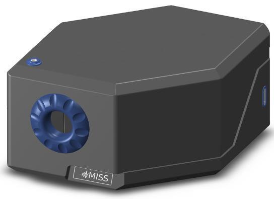 MISS series compact imaging spectrometer MISS stands for Mini Imaging Spatial Spectrometer. This innovative spectrometer provides the same information as a spectrograph in a tiny footprint.