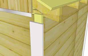 The side skirting pieces will meet together in the center.