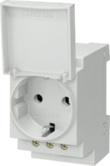 5TE6 REG socket outlets The socket outlets for mounting in distribution boards to DIN 43880 and on standard mounting rails to DIN 60715 have since become standard in modern switchgear