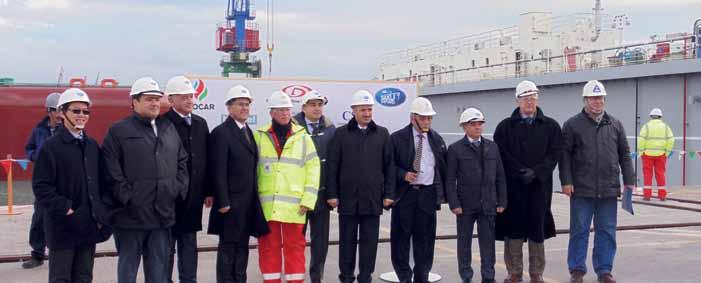 two yards in Azerbaijan, Caspian Shipyard Company (CSC) and Baku Shipyard, as well as the engineering expertise of Keppel FELS in Singapore.