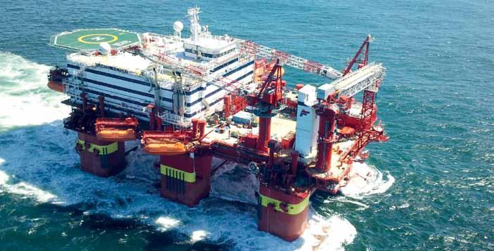 TECHNOLOGY & INNOVATION Superior semi accommodation As the search for oil and gas continues to move into deeper waters further offshore, more innovative offshore accommodation solutions are required