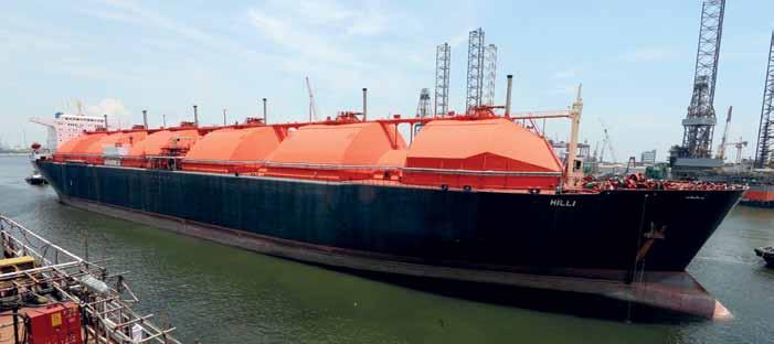 Second FLNG vessel conversion for Golar Keppel Shipyard is currently performing the conversion of LNG carrier, the HILLI, into an FLNGV, which is expected to be completed in early 2017.
