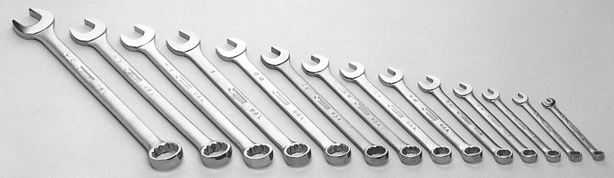 STAR TOOL SUPPLY / GRAND TOOL SUPPLY COMBINATION WRENCHES AND SETS SERIES 871: 12 PT. COMBINATION WRENCHES Dimensions (Inch) Size A B C D E 5 PIECE (12 Pt.